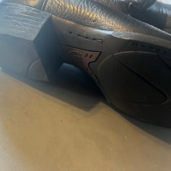 Ariat | Black Leather Cowboy Boots - Men’s - Picture 7 of 11